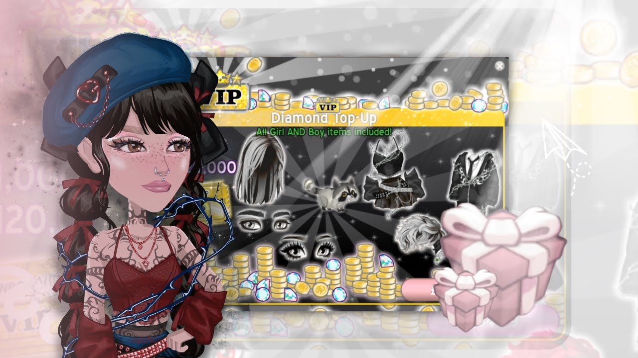 Birthday Gifts & Art Emo + Giveaway! | Moviestarplanet