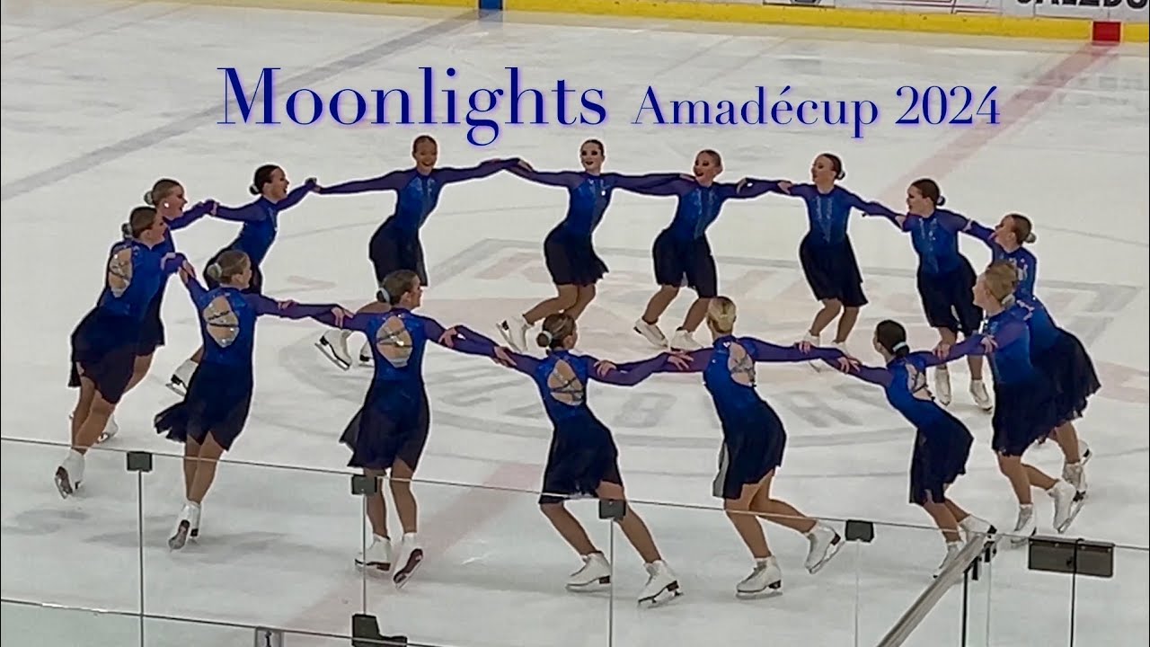 Moonlights 🇫🇮 Amadécup 2024 Free Skating - Synchronized skating