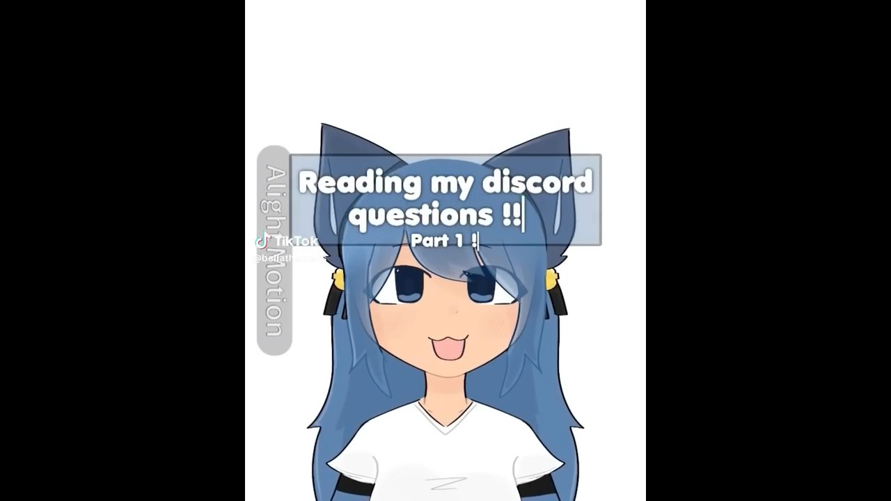Читаю свои вопросы в Discord #bellathewolf #gacha #pngtuber