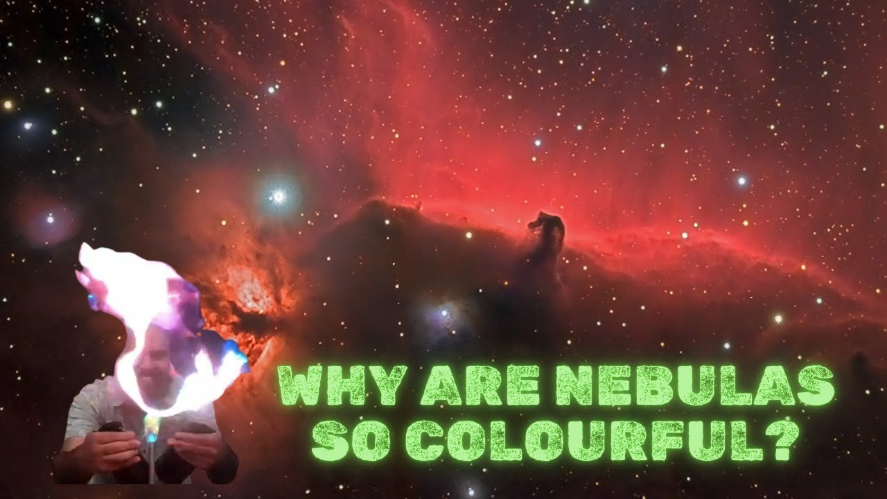 WHY ARE NEBULAS COLOURFUL | Colours in Nebulas | By Cosmic Trails