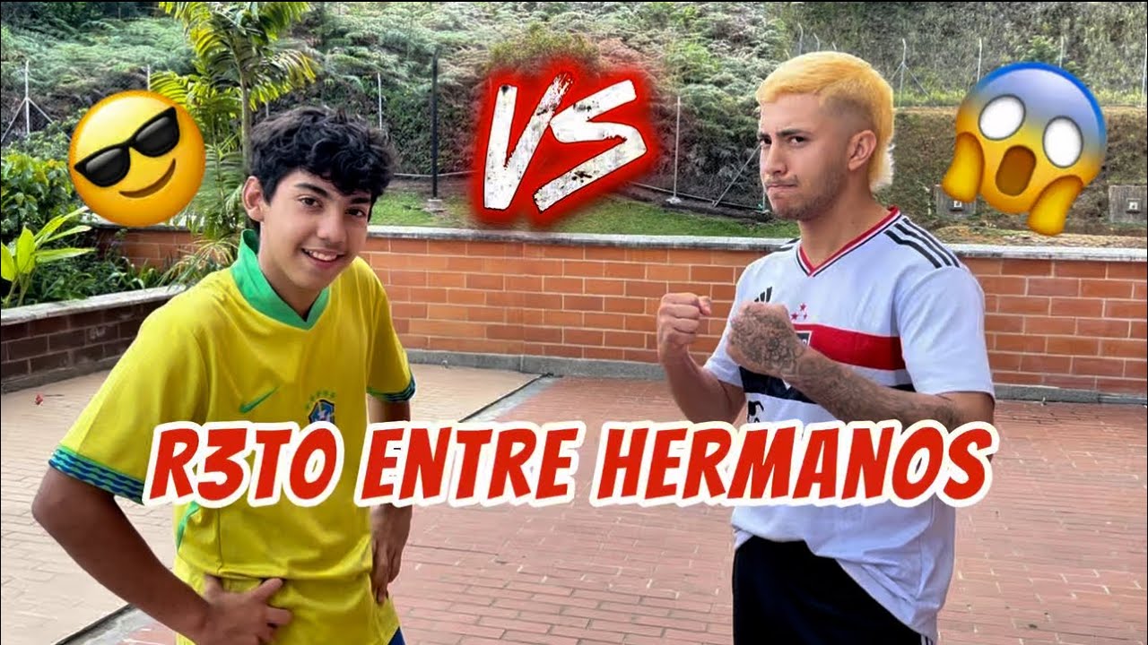 RETO ENTRE HERMANOS 😎😱