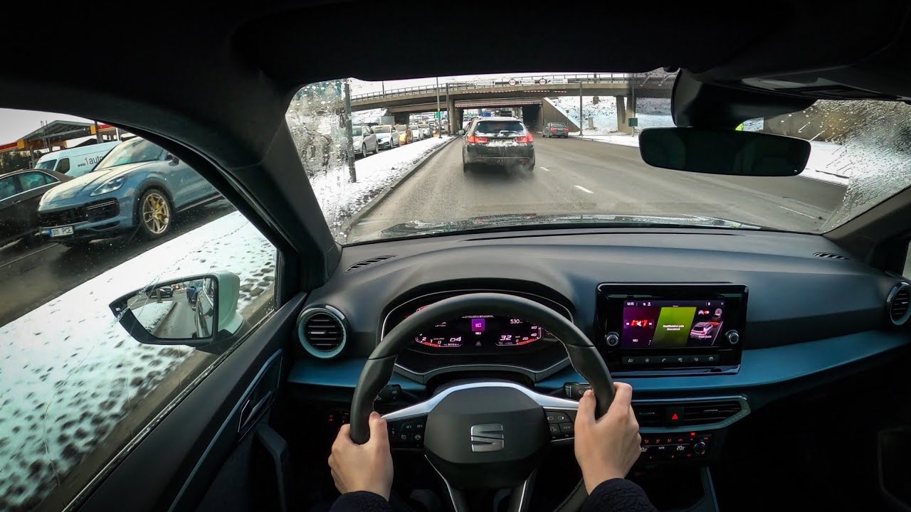 2022 Seat Arona [1.0 TSI 110HP] POV Test Drive #12