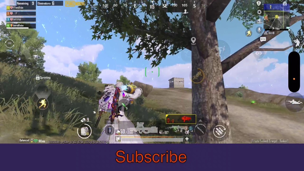 1vs4 PUBG 4.1