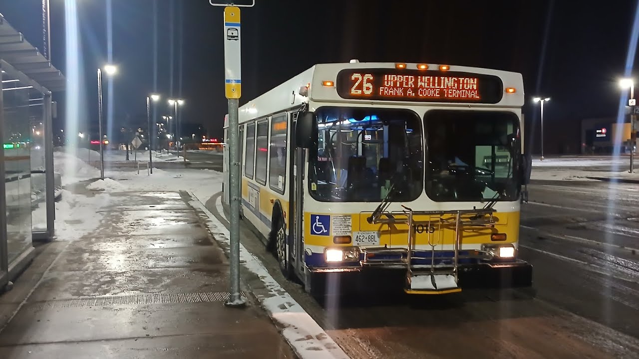 Hamilton Street Railway 2010 New Flyer D40LF 1015 Ride Video On Route 26 Upper Wellington 2/13/26