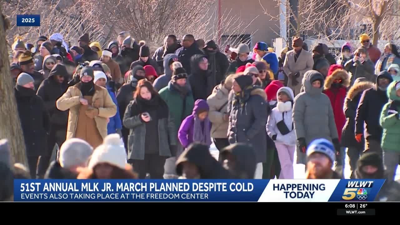 Cincinnati to celebrate MLK Day with 51st annual march despite cold temperatures