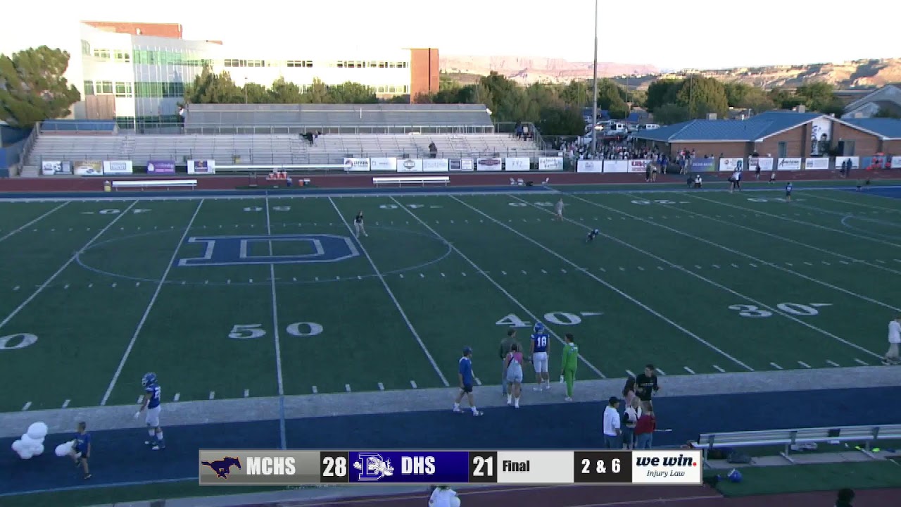 2022 Utah 4A High School Football Playoffs Mountain Crest at Dixie