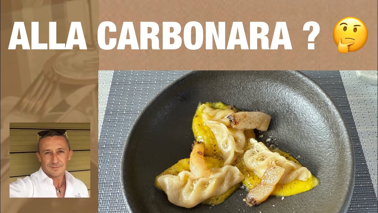 Ravioli al vapore alla carbonara | Jaozi cinesi vs Gyoza giapponesi