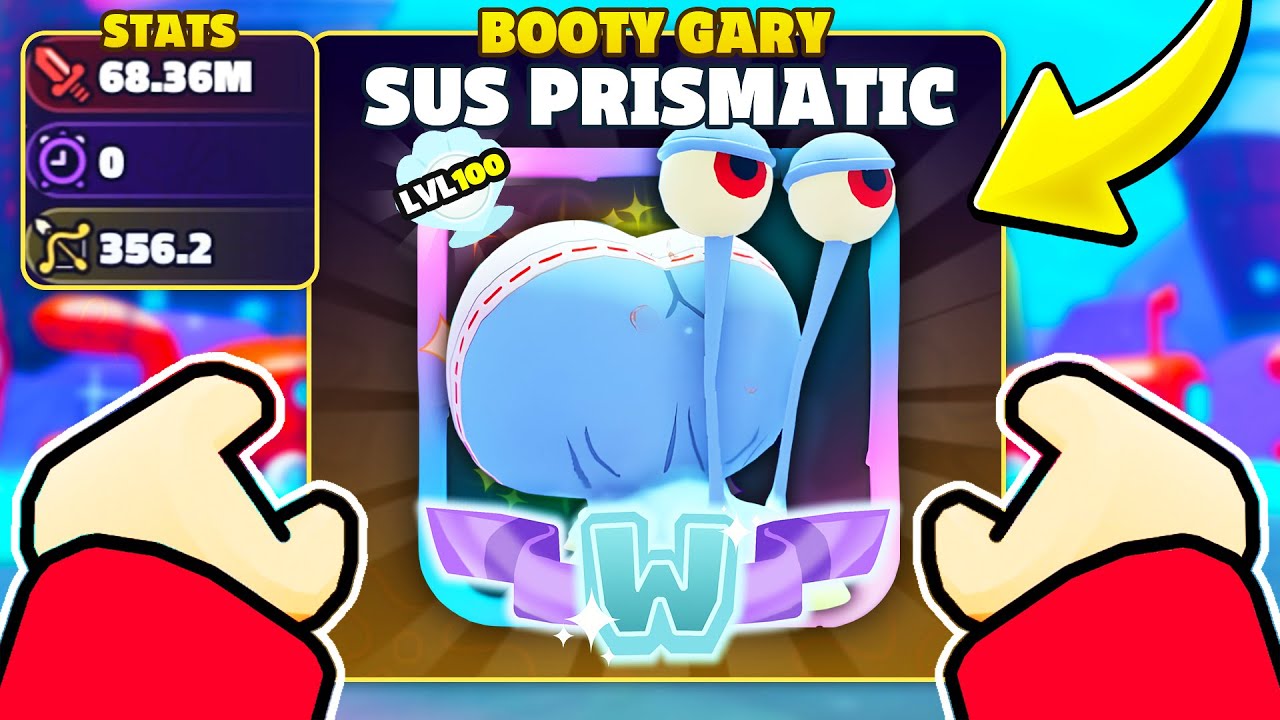 I Got PRISMATIC SUS GARY BOOTY In SpongeBob Tower Defense..