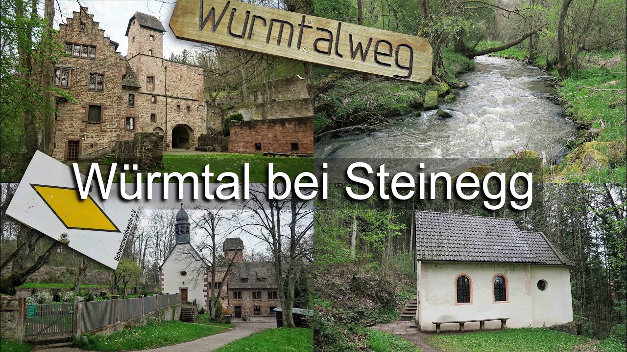 W&uuml;rmtal bei Steinegg | Waldkapelle | Burg Steinegg (Rundwanderung)
