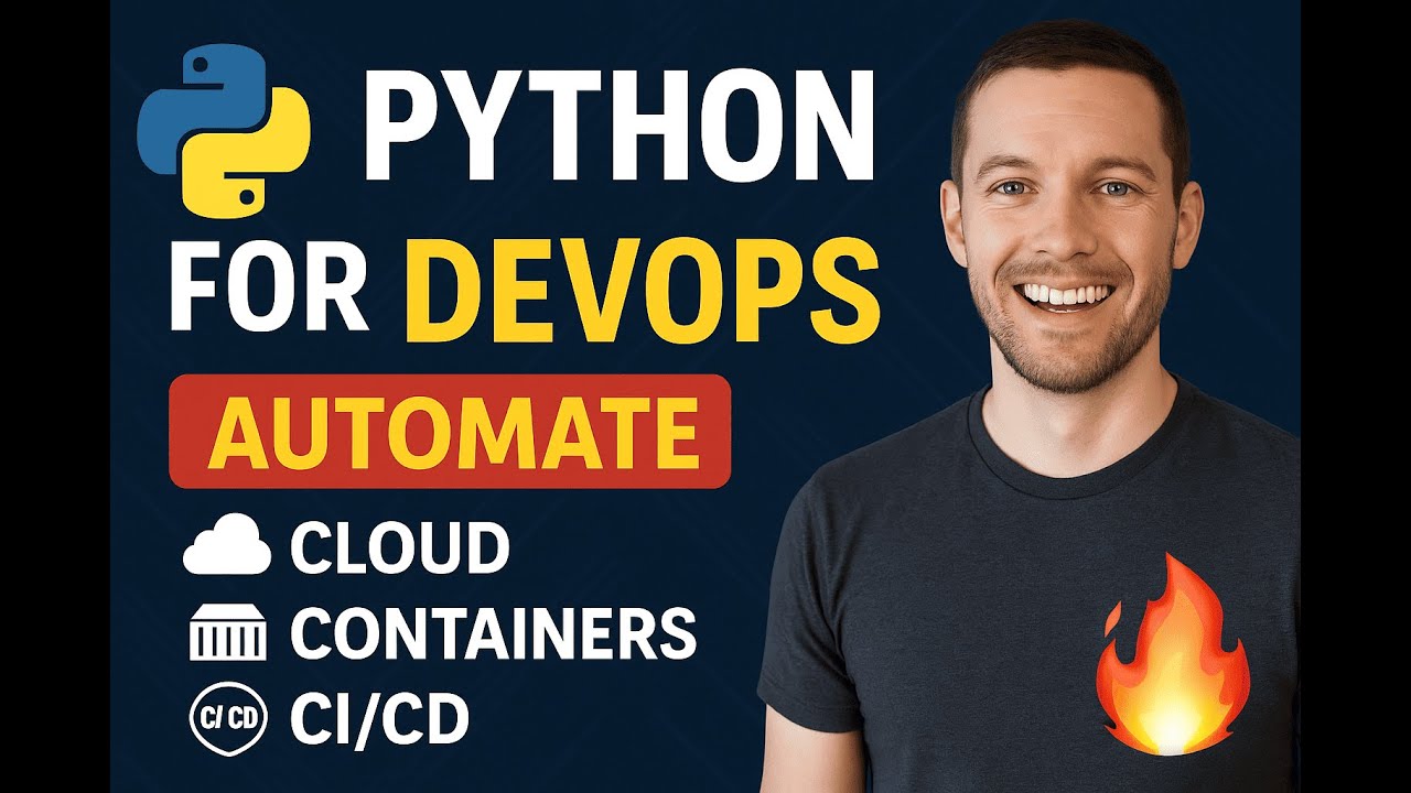 Python for DevOps 🔥 | Automate Cloud, Containers & CI/CD with Ease!