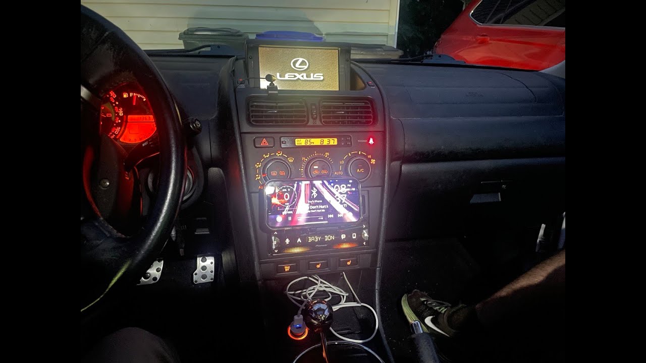 Install a Radio Deck into an IS300 with a NON amp bypass
