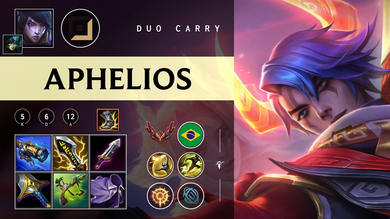 Aphelios ADC vs Samira - BR Grandmaster Patch 26.05