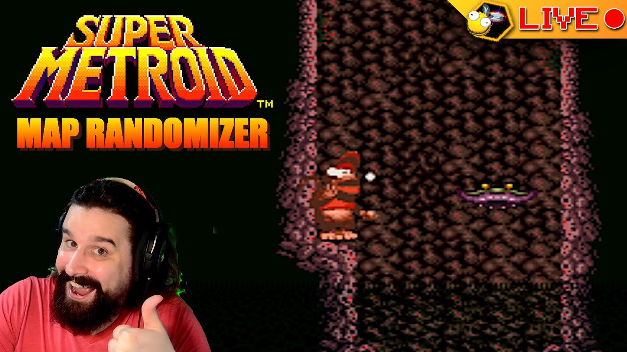 Super Metroid Map Randomizer - Hard/Tricky