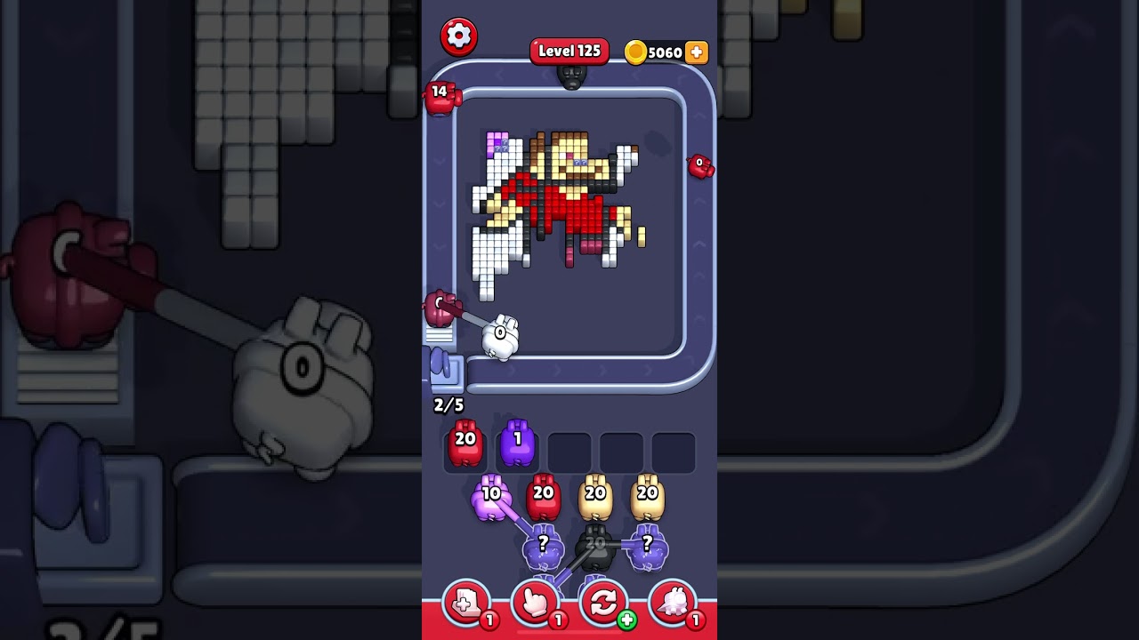 【 Pixel Flow 】Level 125 Fail.1