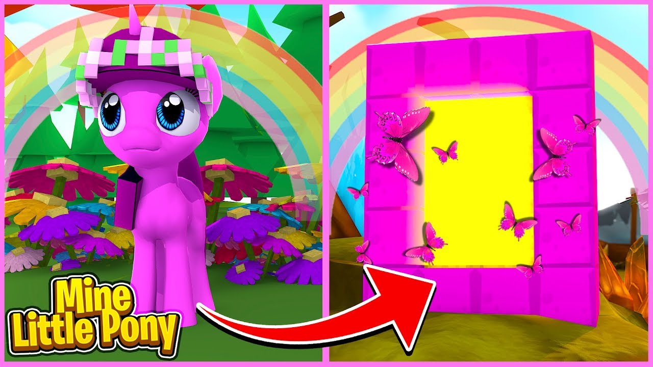 Mine Little Pony: LITTLE KELLY DESTROYS PONYLAND! (Minecraft Little Carly).