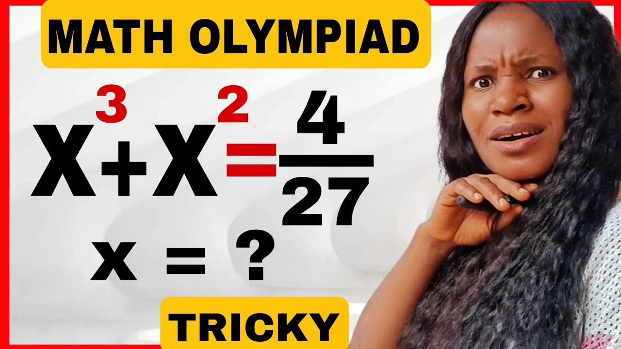 Germany| A Nice Math Olympiad exponential question| Can you solve for x?