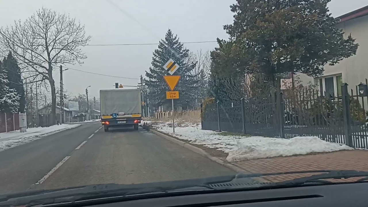 Dąbrowa Górnicza; Podlesie - Laski - Kasprzaka... egzamin kategorii CE