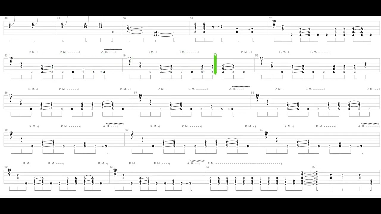 Perry Mason Tab by Ozzy Osbourne + Guitar only + Guitar tab
