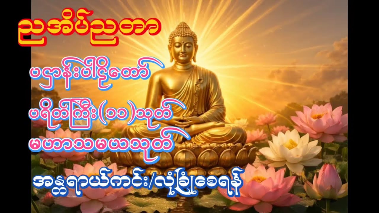 တရားတော်များနာယူကာကောင်းမွန်စွာအိပ်စက်အနားယူနိုင်ကြပါစေ#တရား #dhamma #တရားlive