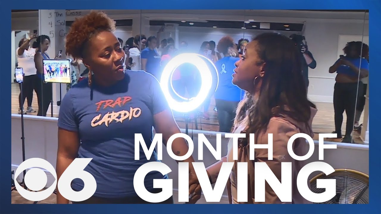 Pampering a Trap Cardio instructor who helps people find the fun in fitness
