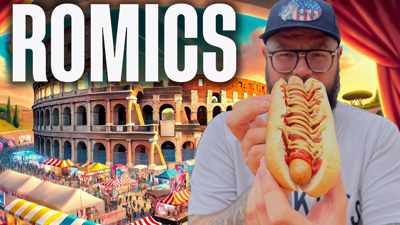COME SI MANGIA AL ROMICS? 🍕 | MochoHf