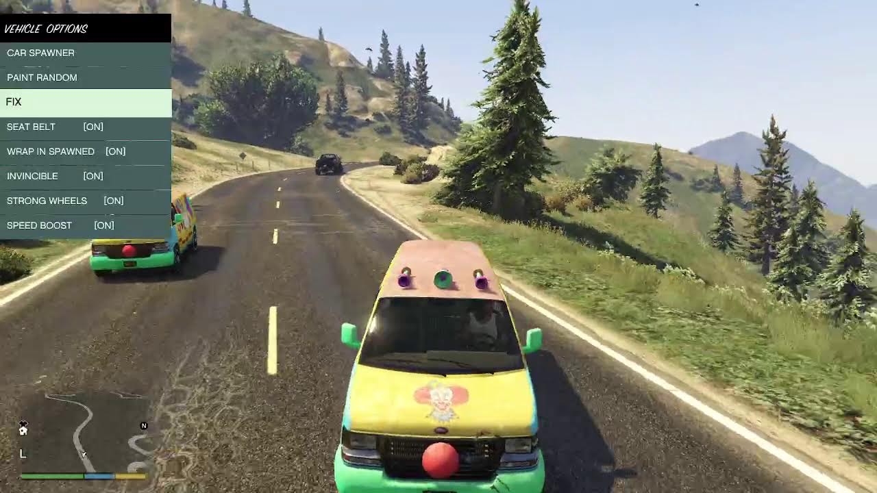 GTA 5 CHASING CLOWNS
