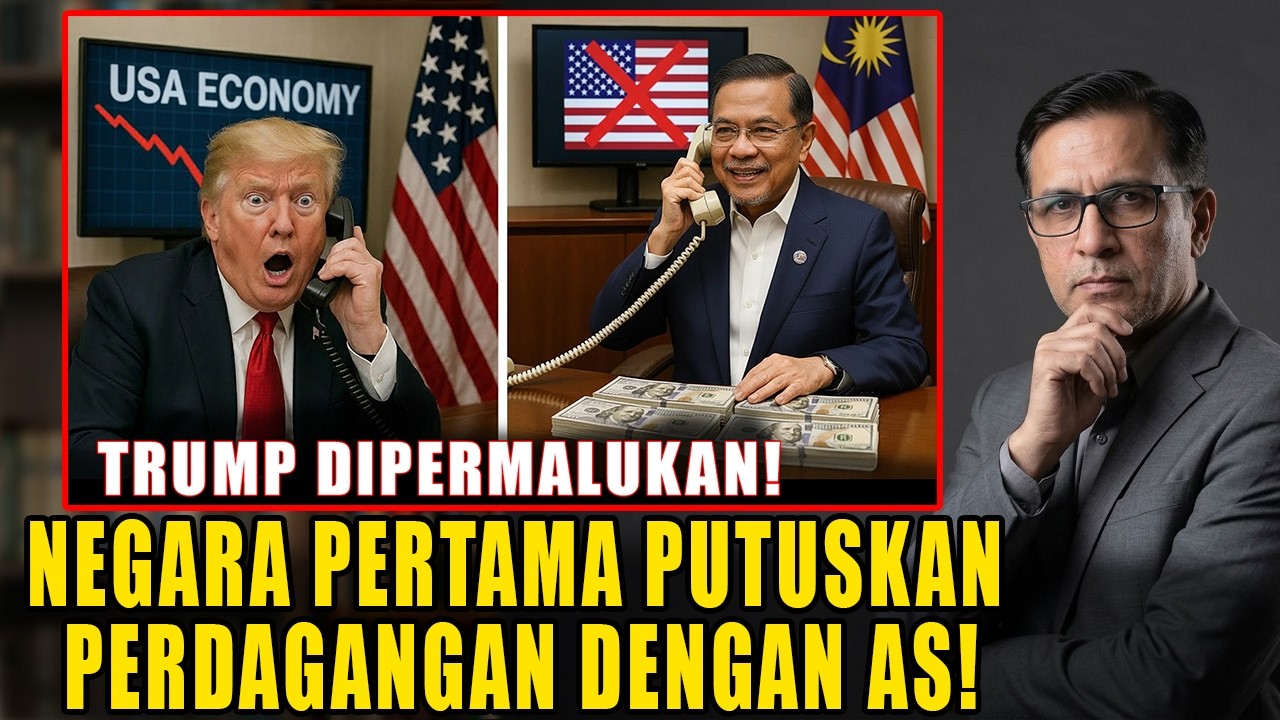 TRUMP DIHANCURKAN! Malaysia MENYATAKAN perdagangan dengan AS ILEGAL!