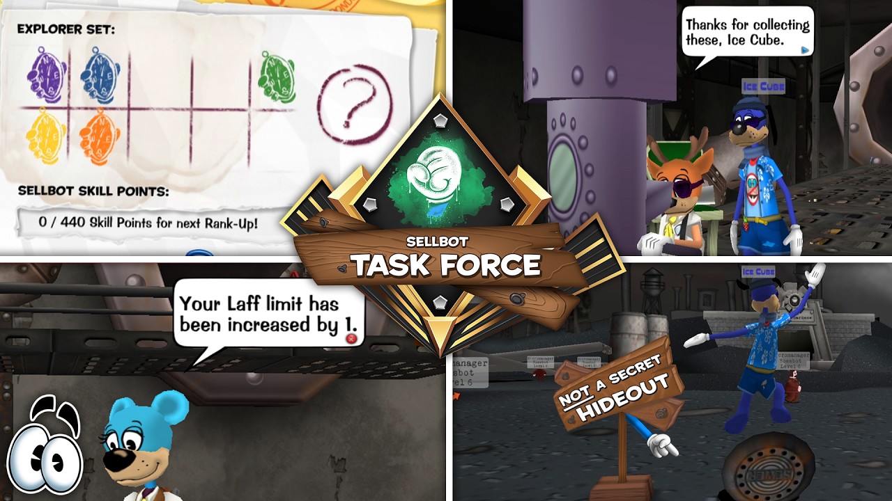 Sellbot Task Force: Explorer Badge Tasks! (1/2) | Toontown Rewritten