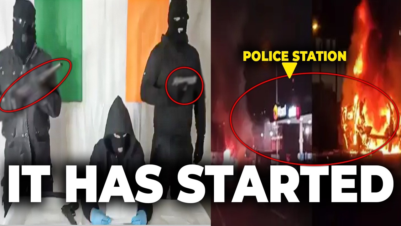 Ireland in TERROR as FIRST BOMB Explode missing HUNDREDS OF OFFICERS