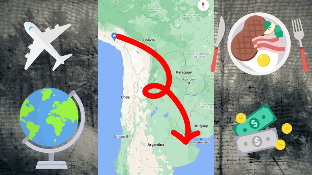 De Arequipa Perú a Buenos Aires Argentina ;con 90 DOLARES