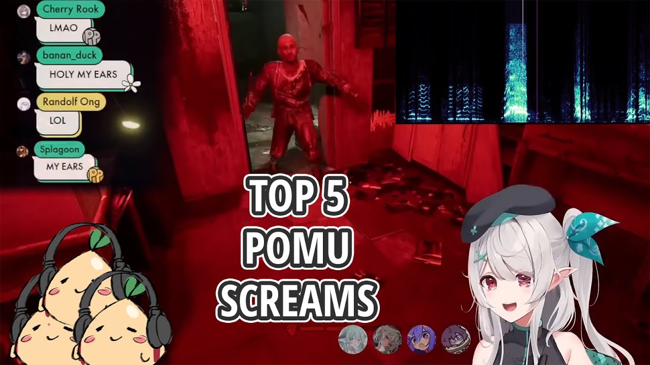 POMU RAINPUFF LOUDEST SCREAMS COMPILATION 【NIJISANJI EN】