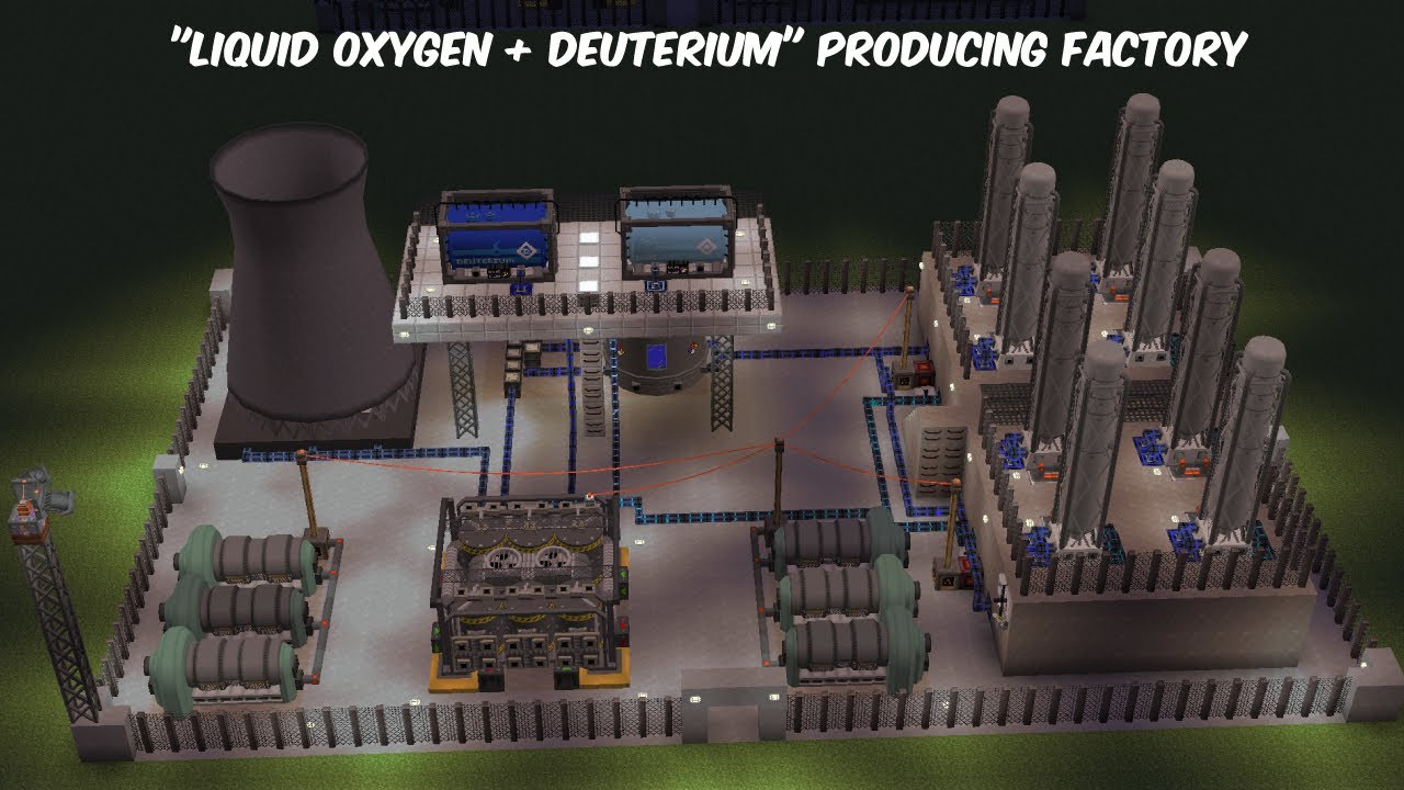 LIQUID OXYGEN + DEUTERIUM Factory - HBM's NTM || Let's Build a BIG CHEMICAL FACTORY in MINECRAFT