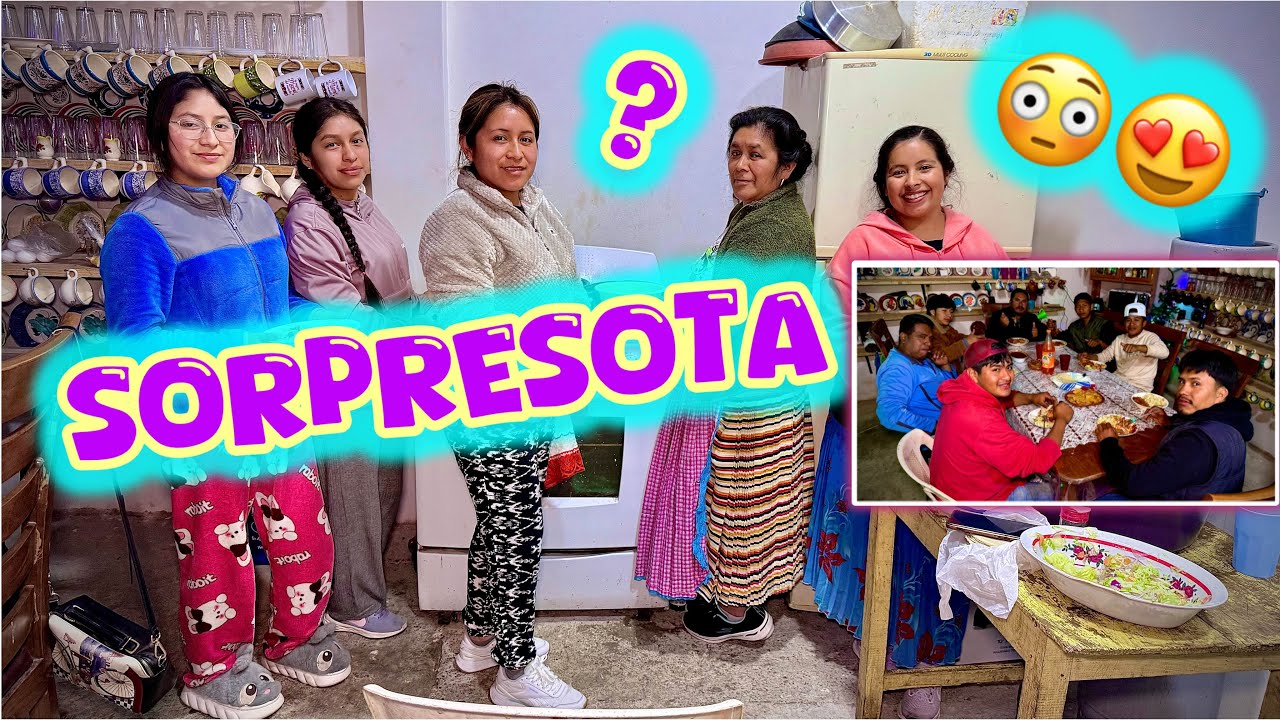 LE DIMOS UN OBSEQUIO Y HABRÍA QUE PROBARLO Y QUE MEJOR MANERA QUE EN UN CONVIVIÓ FAMILIAR Y ASI PASÓ