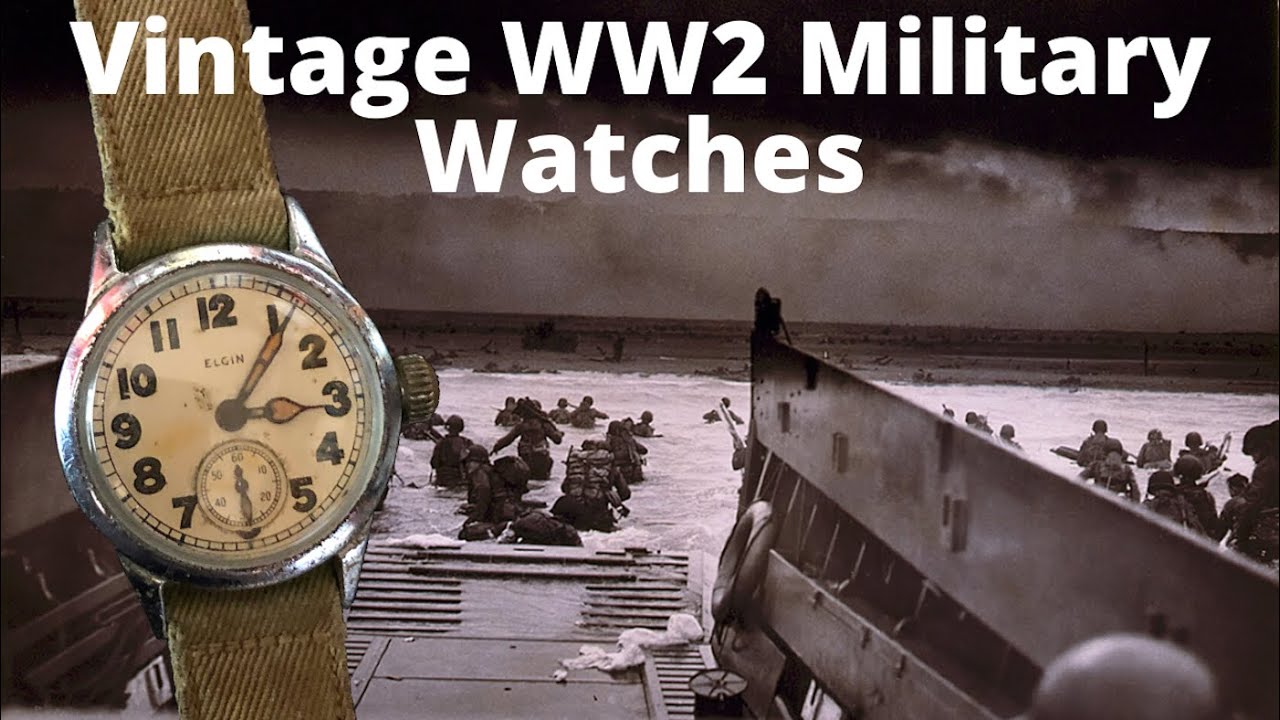 How To Buy A Vintage Military Watch - An ORD DEPT Elgin Watch