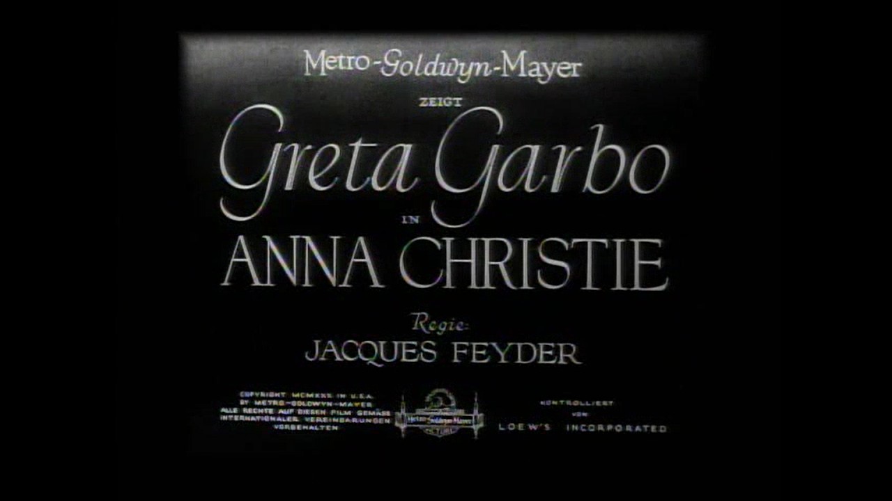 Anna Christie (1930)