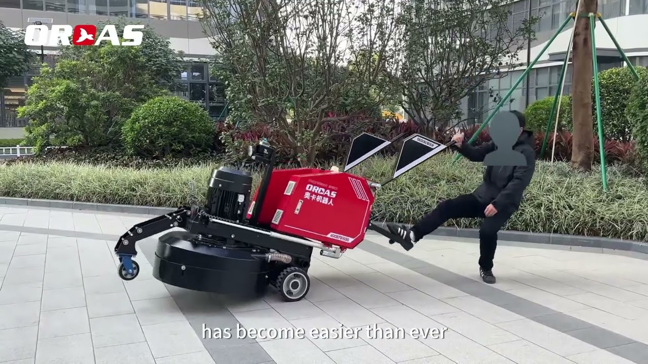 ORCAS ROBOT 860, GOOD HELPER IN FLOOR GRINDING
