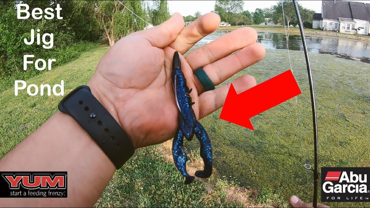 How To Catch More Bass - Fishing Pond- Yum Christie Craw