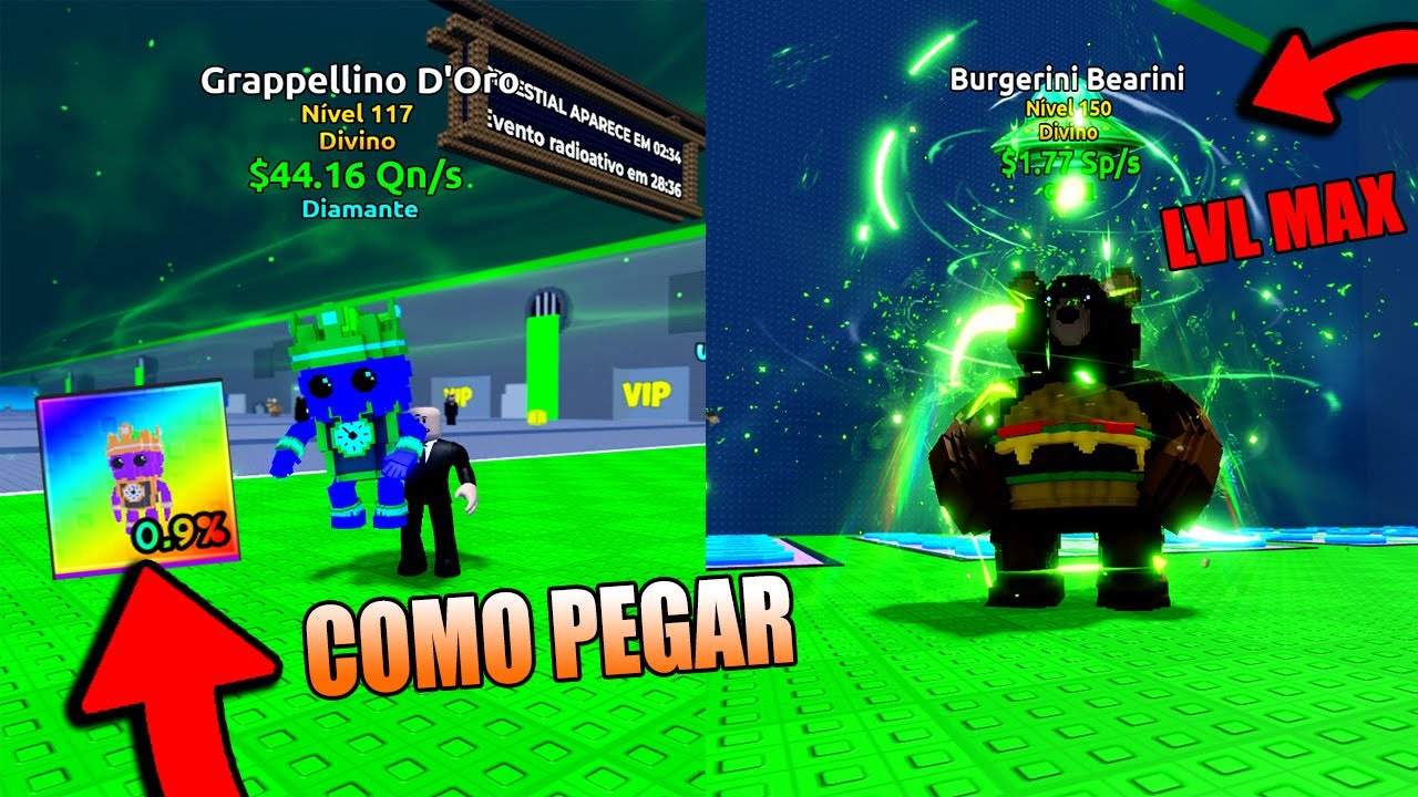 😱 COMO PEGAR OS NOVOS BRAINROTS DIVINOS NO FUJA DO TSUNAMI PARA BRAINROTS! ROBLOX