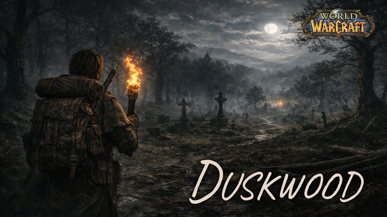 Walking Duskwood. Music & Ambience (Part 06. The mystery of the old Forest)