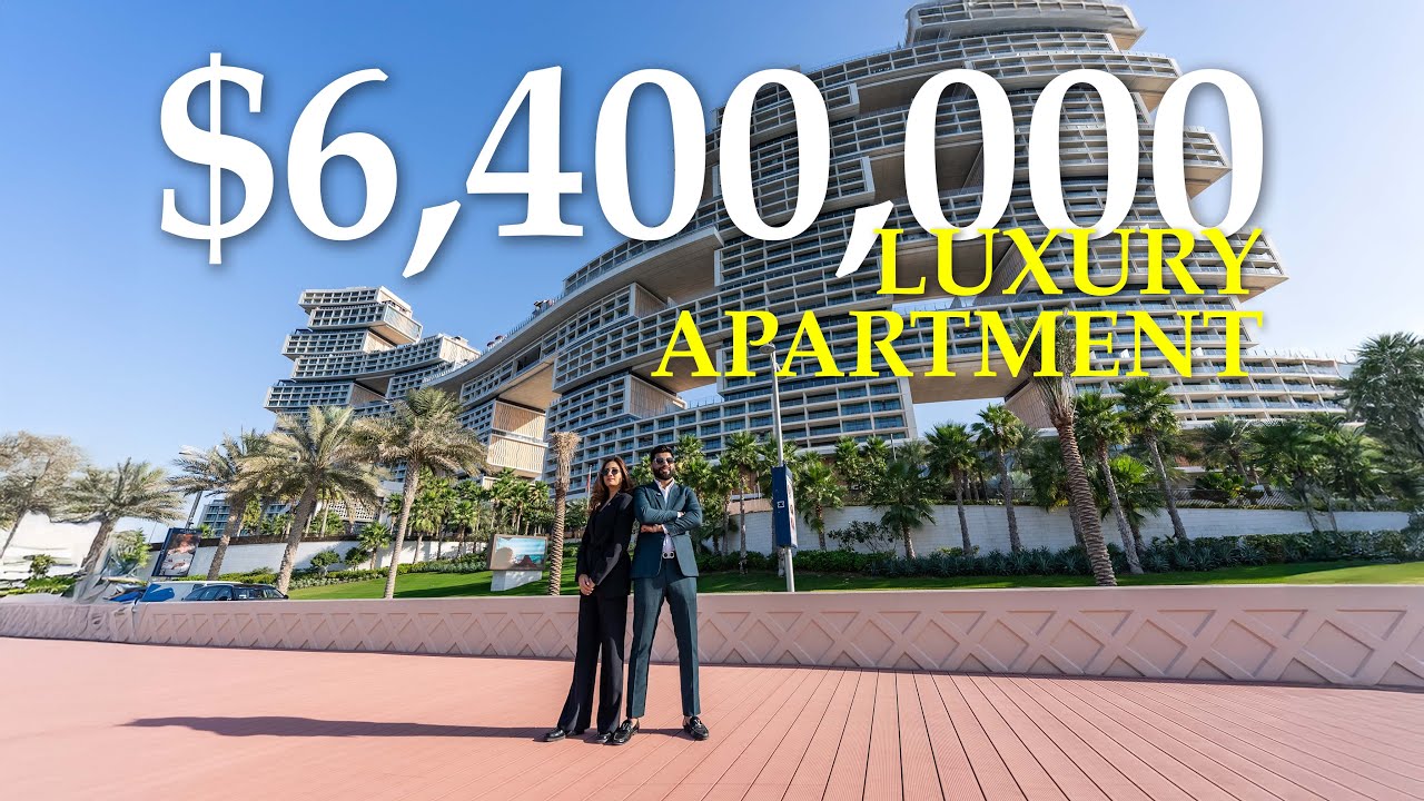 INSIDE THE MOST LUXURIOUS APARTMENT IN DUBAI ROYAL ATLANTIS | Top Listings