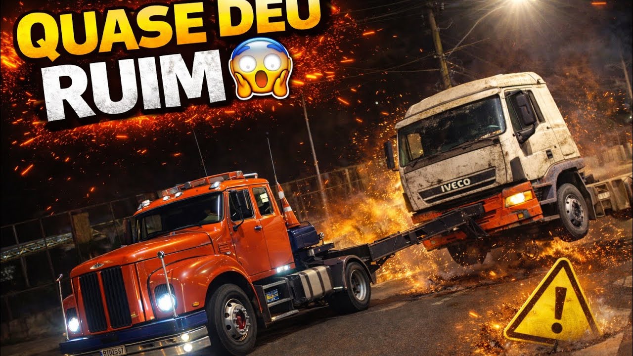 IVECO NA LANÇA DO JACARÉ 🐊 Quase deu ruim 😬
