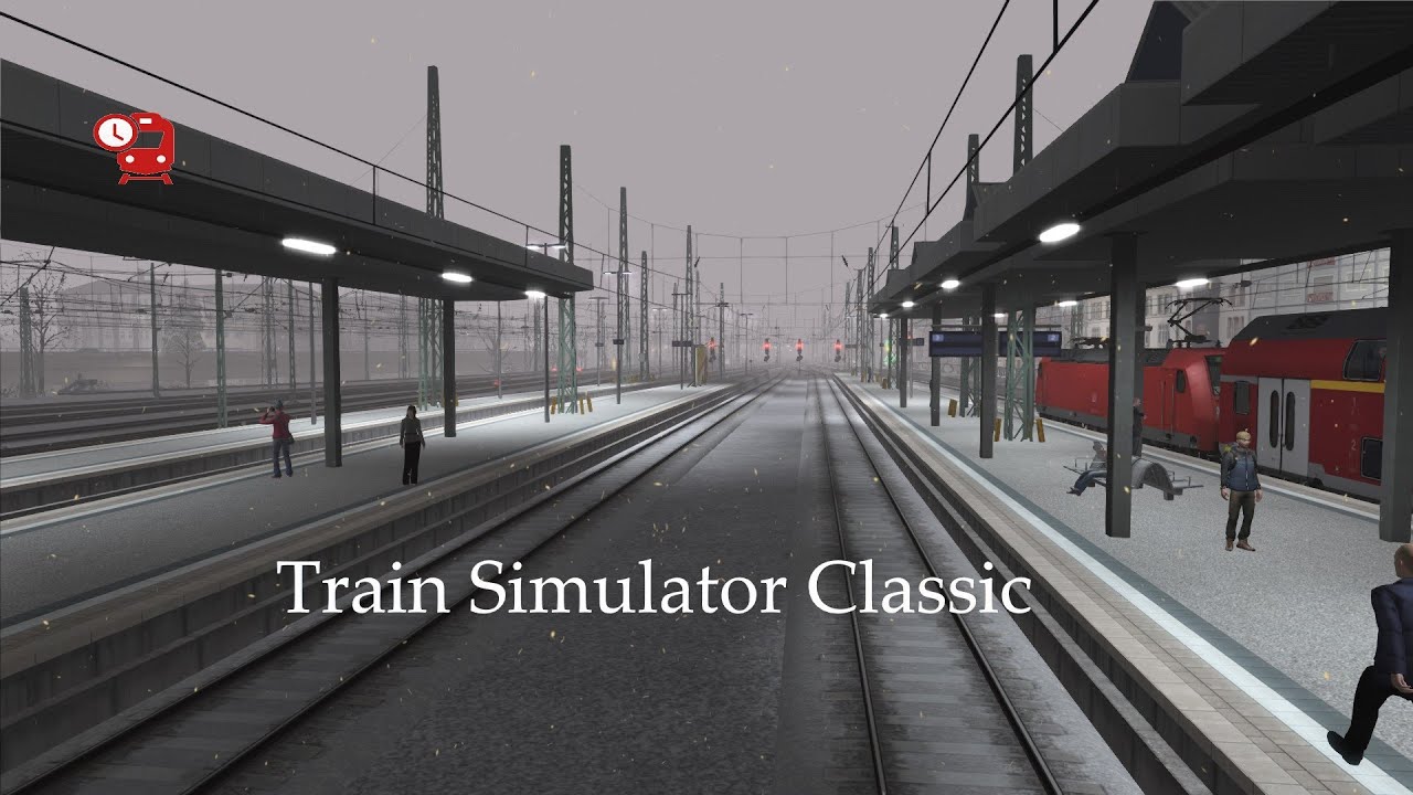 Зимнее путешествие в Remagen 💥Train Simulator Classic (BR 146)
