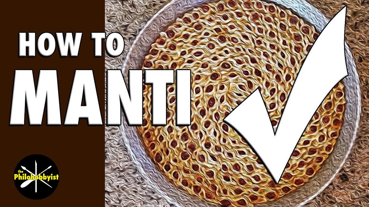 How To Make Manti From Scratch #recipes #manti