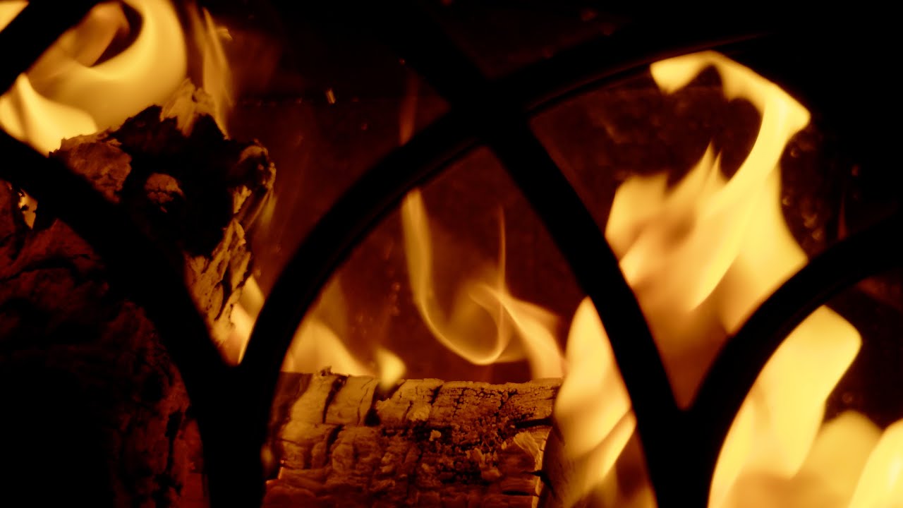 🔥 Fireplace with Crackling Fire Sounds | Cozy Ambience for Focus and Calm