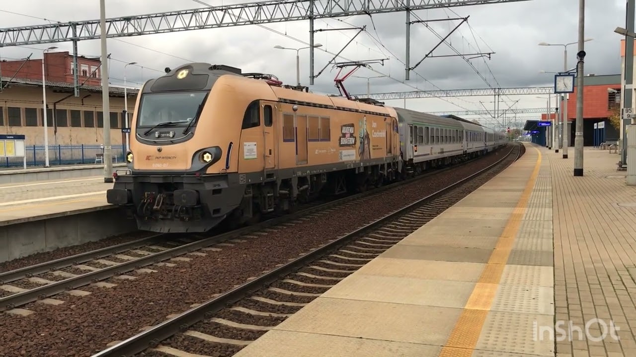 EU160-017 „Jan Czochralski” z IC 3812 Szkuner relacji Przemyśl Główny-Ustka