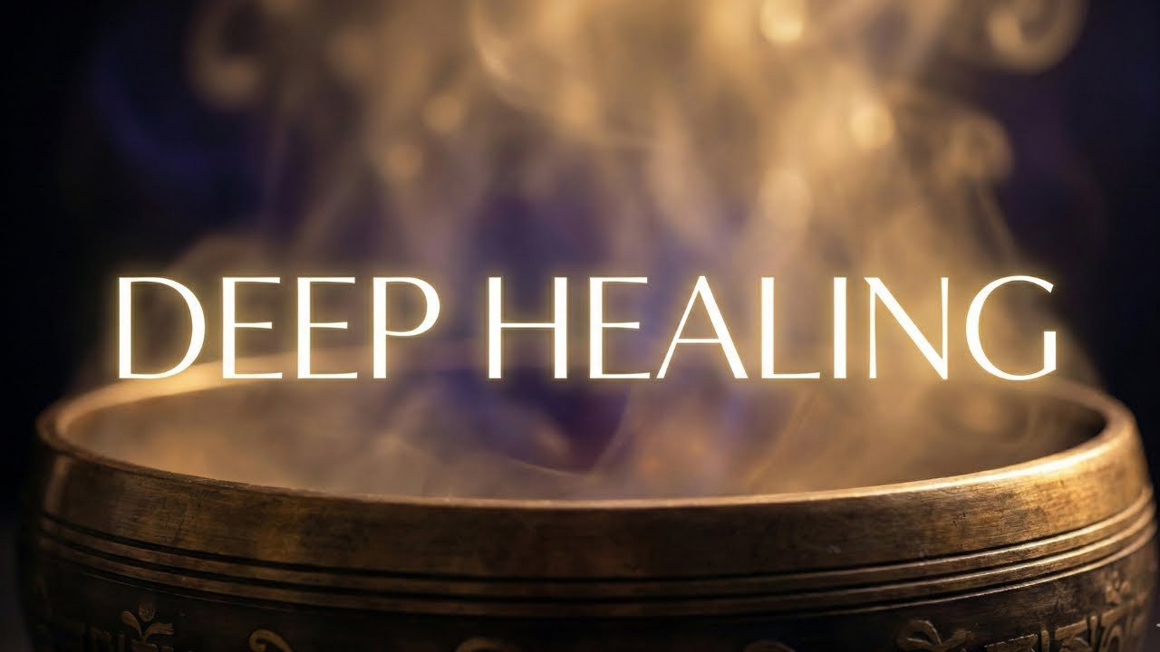 1 Hour Deep Healing 🔔 Real Tibetan Singing Bowl  Gentle Mind Detox