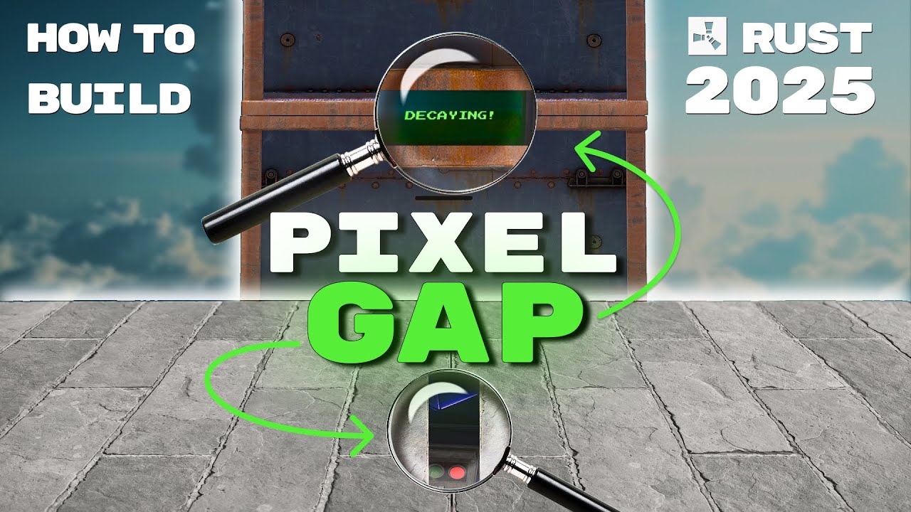 How to Build the BEST Pixel Gap in Rust (Vertical & Horizontal) &ndash; 2025 Edition