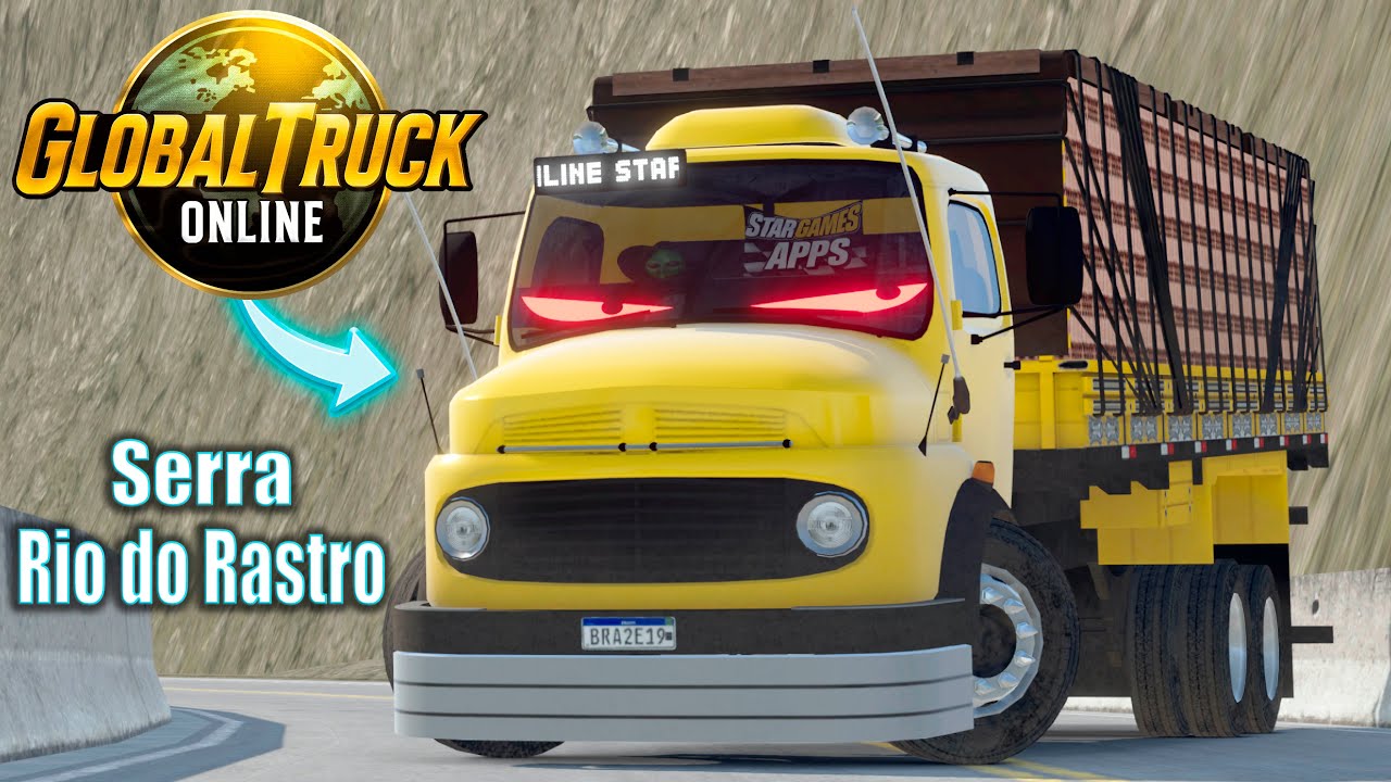  ATUALIZAÇÃO ÉPICA! Dirigindo o Mercedão na Serra do Rio do Rastro! | Global Truck Online