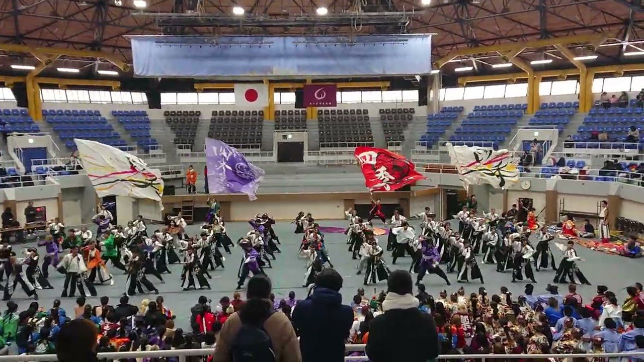 香川大学よさこい連”風華”　葉月まつり2026アンコール演舞　岡山武道館2026-01-24