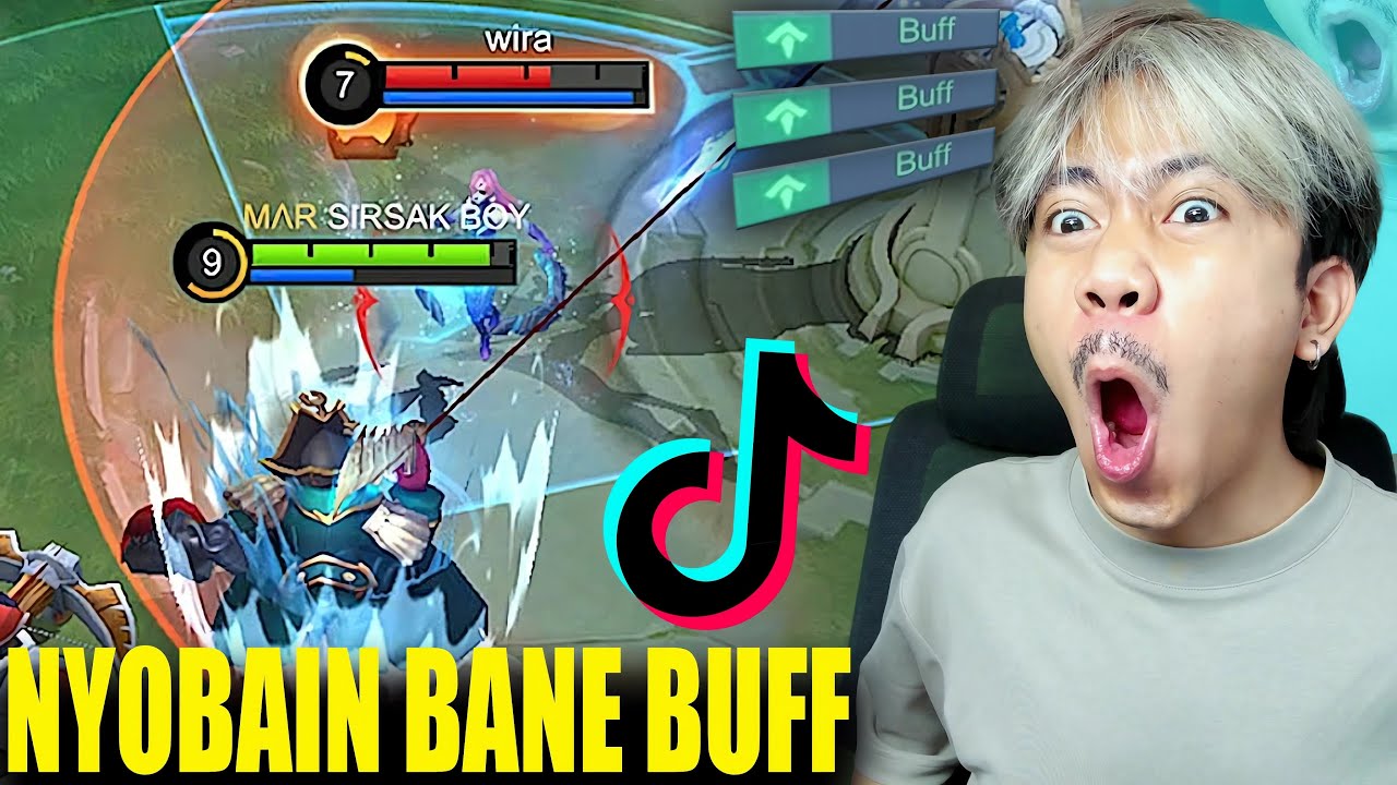 NYOBAIN BANE BUFF MODE SEMBUR YANG LAGI VIRAL DI TIKTOK - Mobile legends